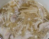 絶品♡豚バラとニラのごま味噌豆乳うどん作り方4写真