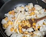 から揚げ粉で作る！パラパラチャーハン作り方4写真