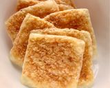 レンジで簡単　パリパリチーズ作り方5写真