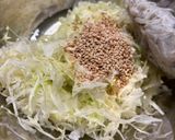 柔らか千切りキャベツとしらすの旨味和え作り方2写真