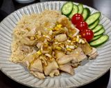 炊飯器シンガポールライス♪海南鶏飯作り方5写真