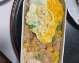 レンジ簡単洋風ヤンニョム味オムライス弁当作り方13写真