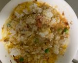 レンジ簡単中華風梅タコライス味炒飯弁当作り方11写真