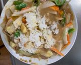お一人様野菜たっぷり梅ウスター味炒飯作り方17写真