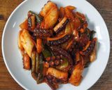 ナクチポックン（韓国風たこの唐辛子炒め）作り方7写真