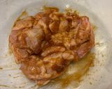 レンチンでガーリック風照り焼きチキン作り方4写真