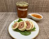 無花果と葉物野菜の杏ジャムドレッシング♪作り方2写真