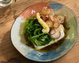 キムチと大葉とすり胡麻♡冷奴作り方5写真