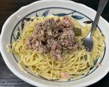 ズボラ流！ツナと柚子胡椒のパスタ作り方3写真