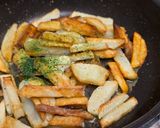 カリッとふわっと。じゃがいも青のりポテト作り方8写真