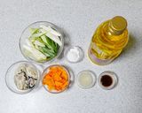 牡蠣と白葱のパパッと炒め作り方1写真
