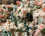 【ごま香る】ほうれん草の白和え作り方5写真