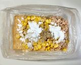 厚揚げとツナ缶とコーンのハンバーグ作り方2写真