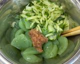 さしみこんにゃくの酢みそ和え♪作り方3写真