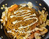 超簡単！パスタ・ウスターで海の家焼きそば作り方5写真