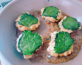 ＊鶏ひき肉と大葉のはんぺんふわふわ焼き＊作り方5写真