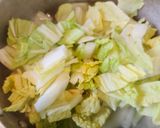 白菜と油揚げのさっと煮作り方4写真