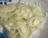 砂肝のピリ辛ネギ作り方1写真