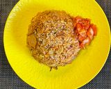 キムチ炒飯作り方5写真