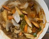 お一人様洋風梅レモン味根菜たっぷり野菜炒作り方18写真