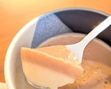桃の牛乳プリン作り方8写真