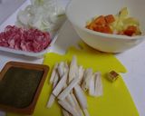 ☆ごろごろ野菜のこくまろ♪定番カレー☆作り方1写真
