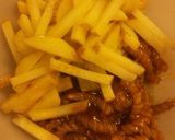 ポテトカレーパスタ焼き作り方3写真