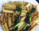 ポテトカレーパスタ焼き作り方6写真