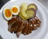 簡単★手作り焼き豚&味付タマゴ作り方14写真
