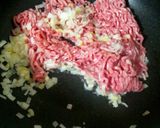 豚ひき肉と白菜のあんかけ丼作り方2写真