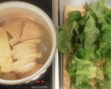 塩麹で筍と青菜の煮物作り方1写真