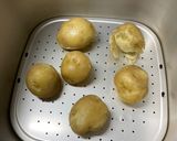 究極の貧乏飯！じゃがいもを蒸して焼いただけ作り方4写真