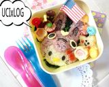 H@ppyキャラ弁.RODYKitty作り方2写真