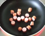 サクッふわ☆簡単♪ウインナーパンケーキ♡作り方1写真