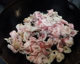簡単！豚細切れ＆もやしの胡麻しゃぶ炒め☆作り方1写真