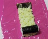 にわとり親子の海苔巻き作り方6写真