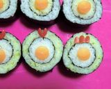 にわとり親子の海苔巻き作り方10写真