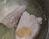 ゆで豚のしょうゆ漬け（圧力鍋使用）作り方1写真