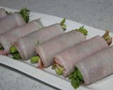 せりのロールサラダ作り方5写真