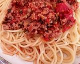 お昼ごはん♡2025♡ミートソースパスタ作り方7写真