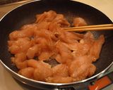 鶏ムネでヘルシー☆しょうが焼き作り方3写真