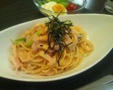 簡単♪明太クリームパスタ作り方6写真
