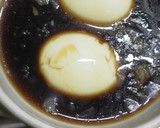 塩麹で柔らか豚の角煮～半熟卵添え作り方9写真