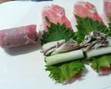 豚肉の香り巻き作り方2写真