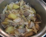 新ごぼうと新じゃがのあっさり煮作り方5写真