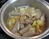 新ごぼうと新じゃがのあっさり煮作り方6写真