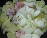 ジャガイモと豚肉のちょい辛炒め作り方2写真