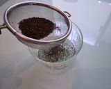 紅茶とチョコのマーブルシフォンケーキ作り方1写真