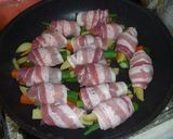 豚ばら肉の野菜巻き甘辛炒め作り方7写真