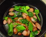 ほうれん草とウィンナーのチーズ焼き作り方3写真